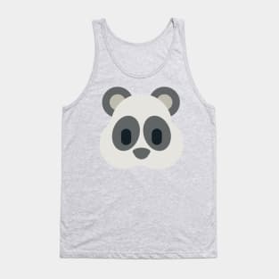 Cute Panda - Emoji Style Tank Top